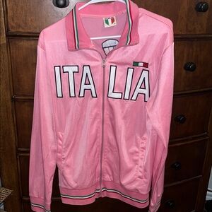 Italina Pink Bomber Jacket for Women